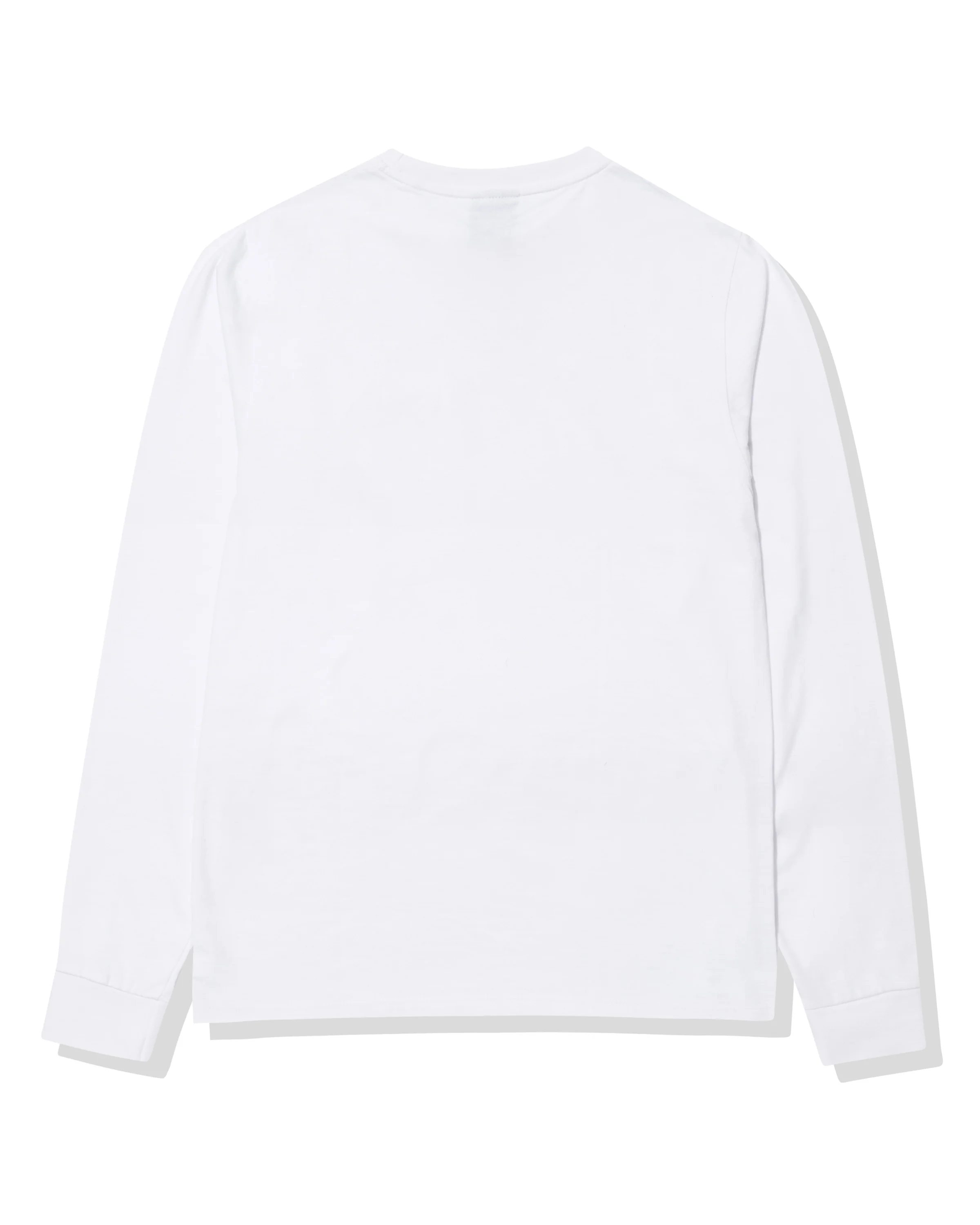White Pocket Long Sleeve Tee - Image 2