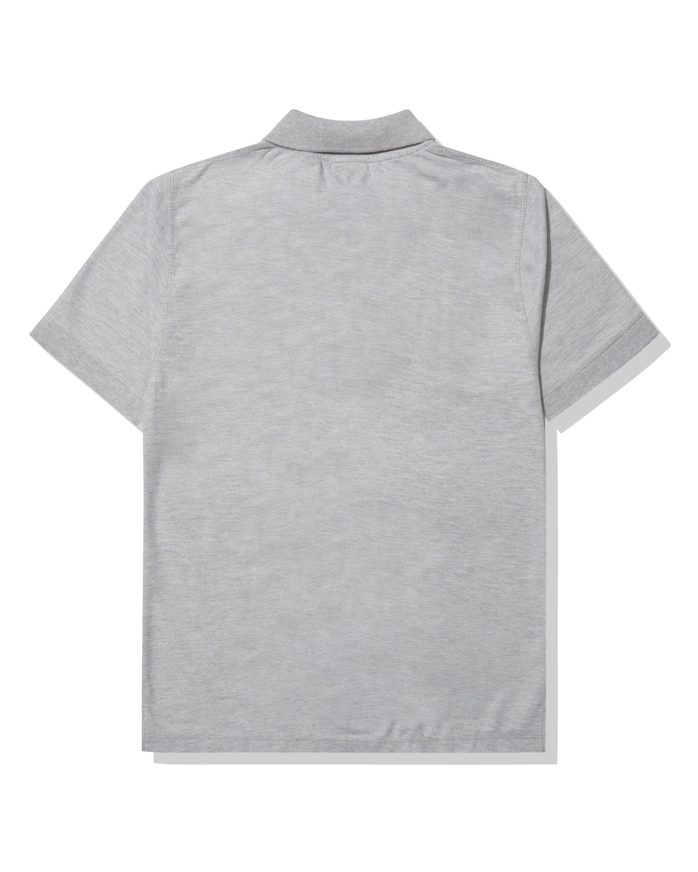 Grey Polo Short Sleeve T-Shirt - Image 2